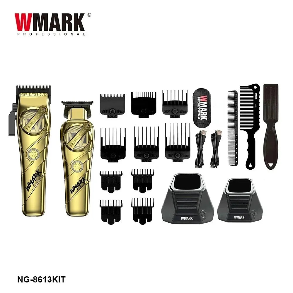WMARK Trimmer	Professional Haircut Kit DLC Blade Hair Cli...