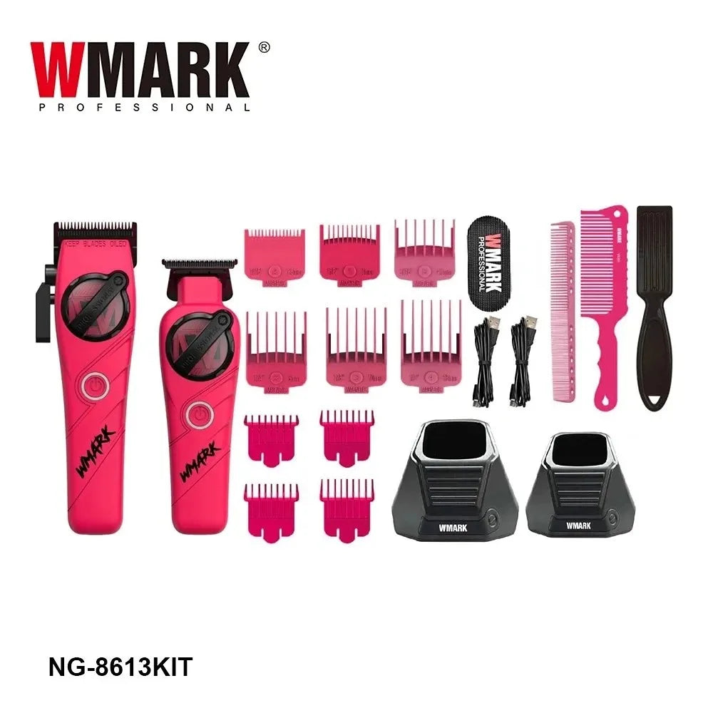 WMARK Trimmer	Professional Haircut Kit DLC Blade Hair Cli...