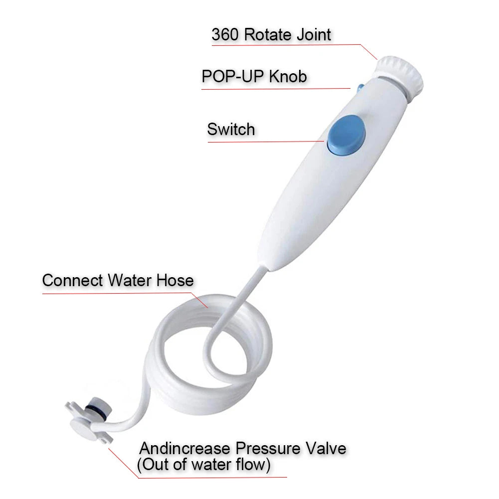 Waterpik Dental Water Flosser Tube Hose Handle Oral Irrig...