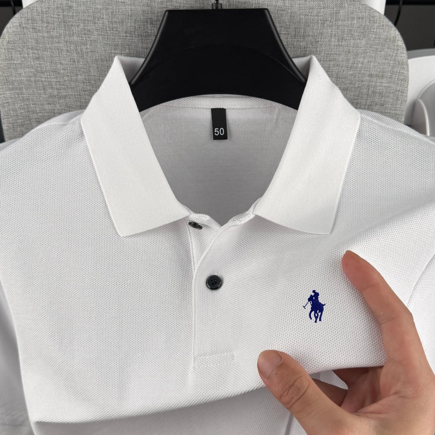 Men's Premium Cotton Polo Shirt