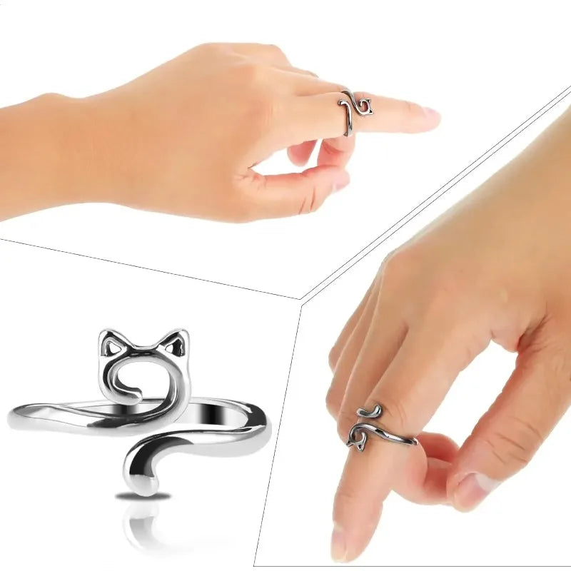 Adjustable Knitting Yarn Guide Rings