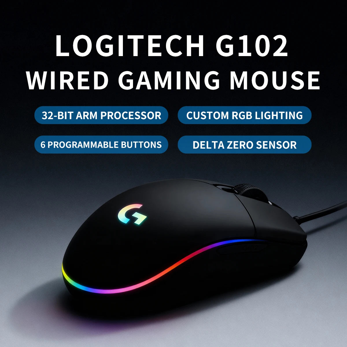 Logitech G102: Durable Design for Years of Gaming