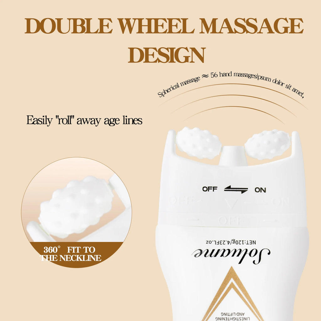 Collagen Neck Firming Cream with Massage Roller
