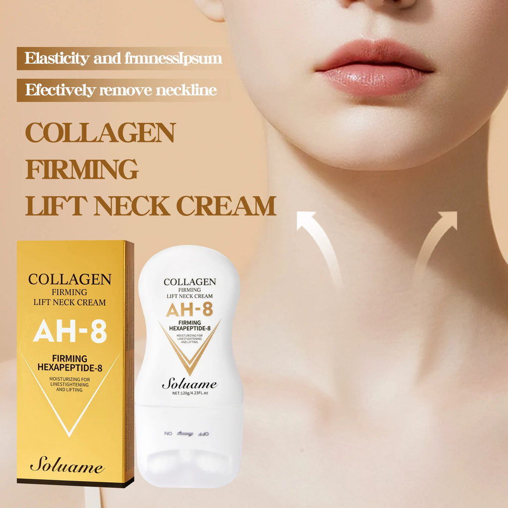 Collagen Neck Firming Cream with Massage Roller