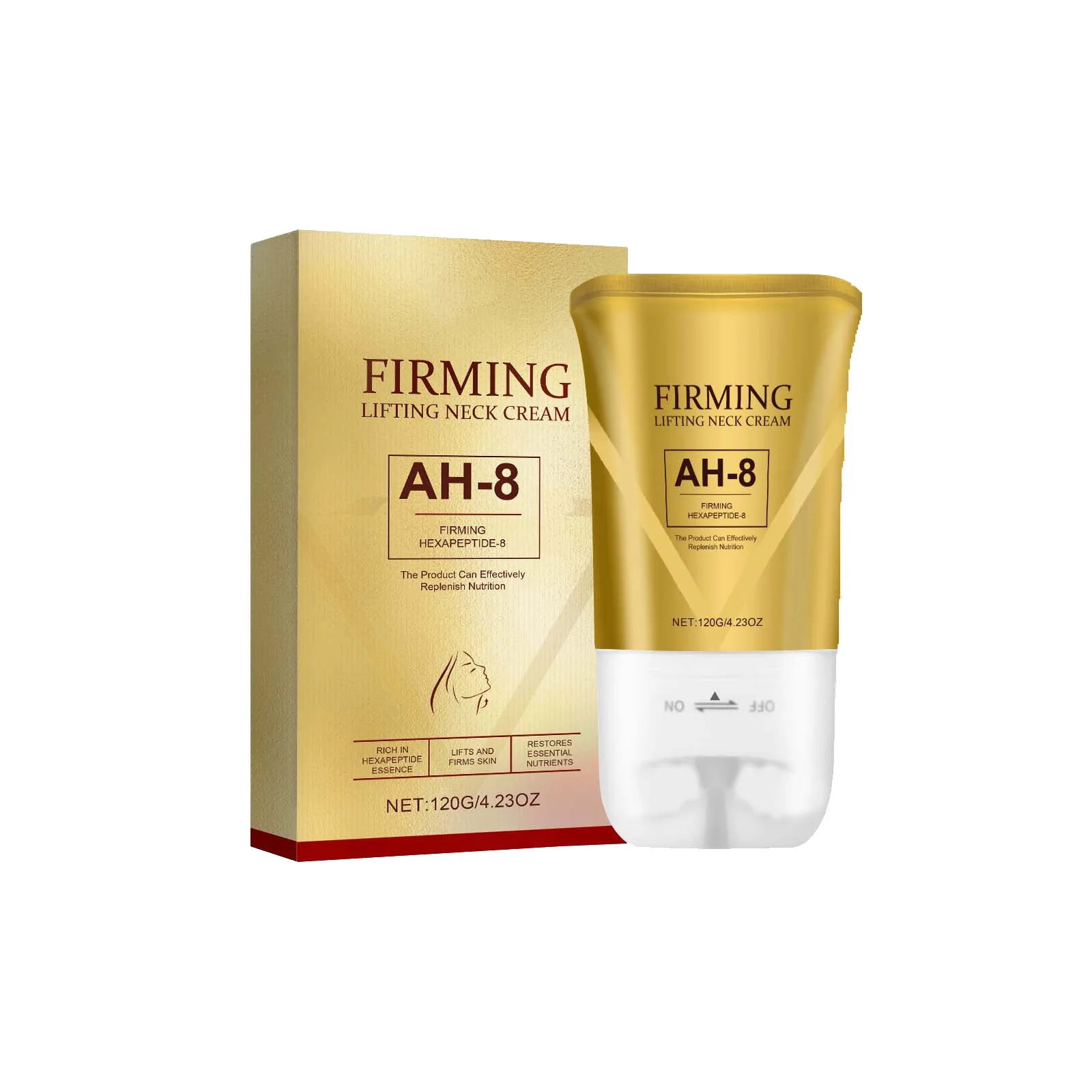 Neck Tightening Roller Cream — Lift, Smooth & Brighten