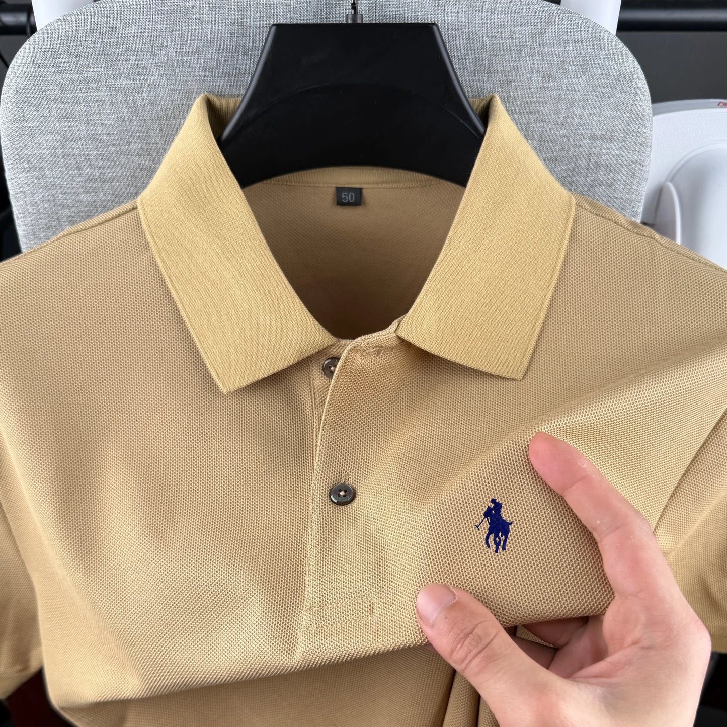 Men's Premium Cotton Polo Shirt