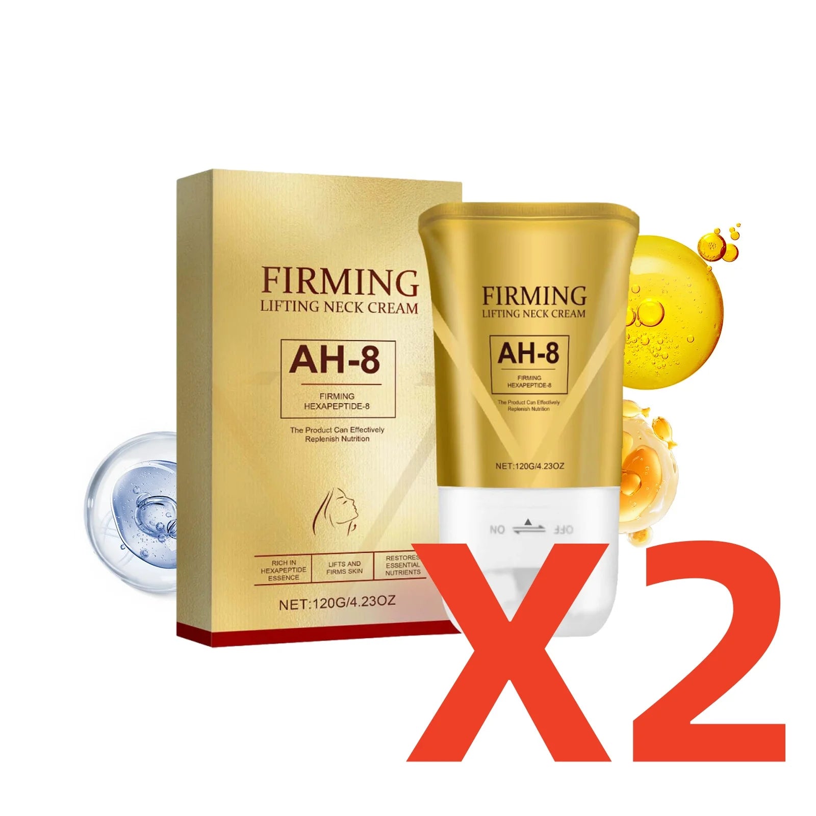 Neck Firming Roller Cream — Firm, Nourish & Remove Wrinkles