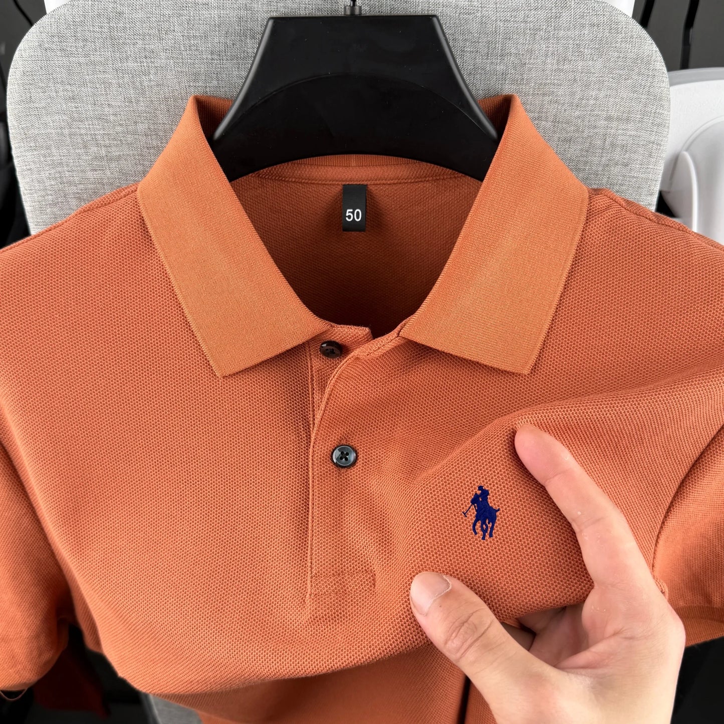 Men's Premium Cotton Polo Shirt