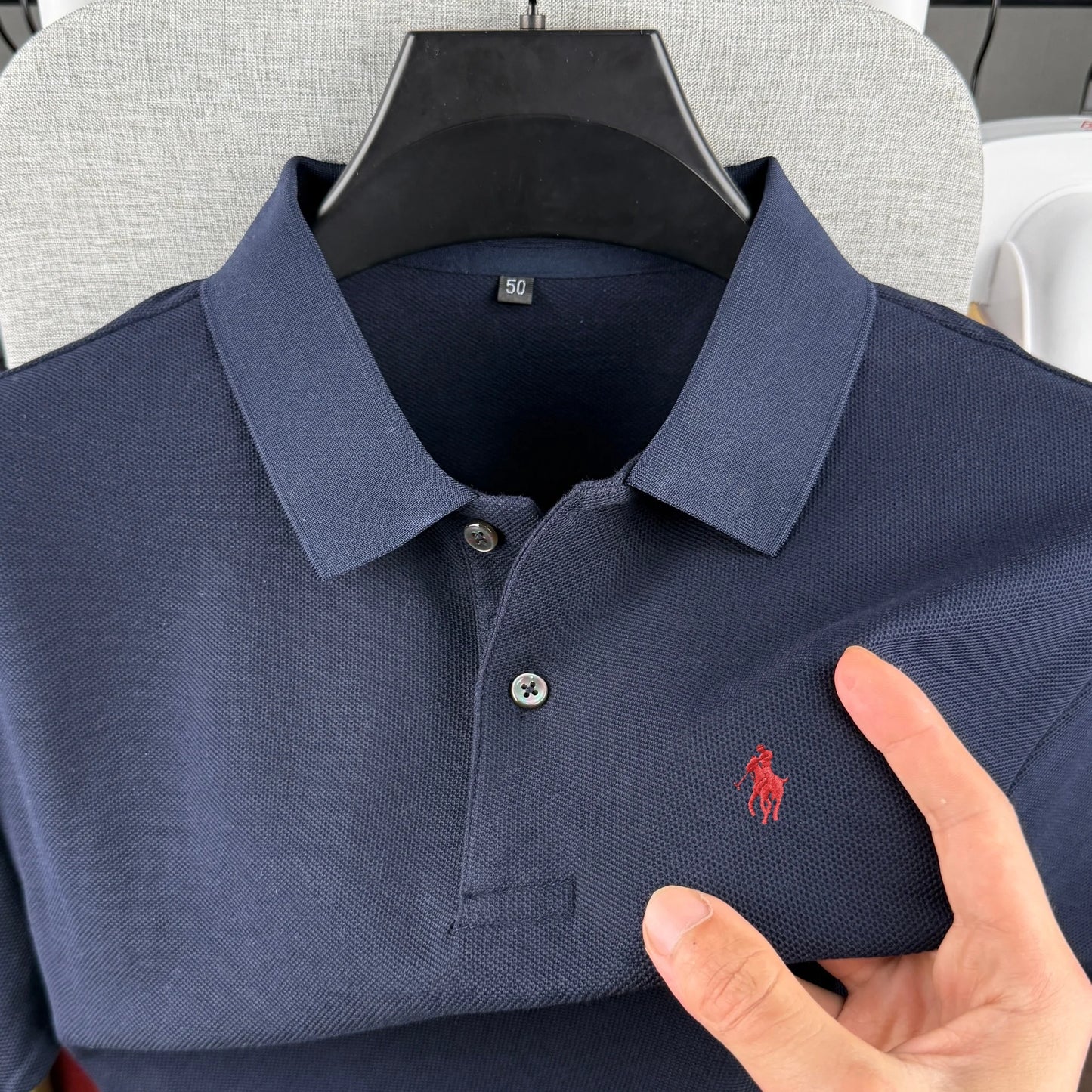 Men's Premium Cotton Polo Shirt