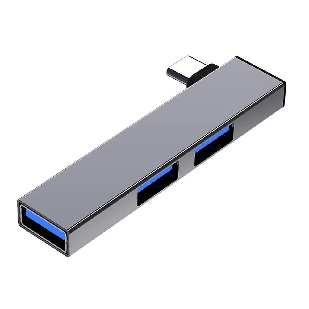 3 in 1 USB Docking Station OTG USB 3.0/Type-C 3.0 To 3 USB USB HUB Type C HUB Speed 5.0Gbps 3 Port for PC Computer Laptop