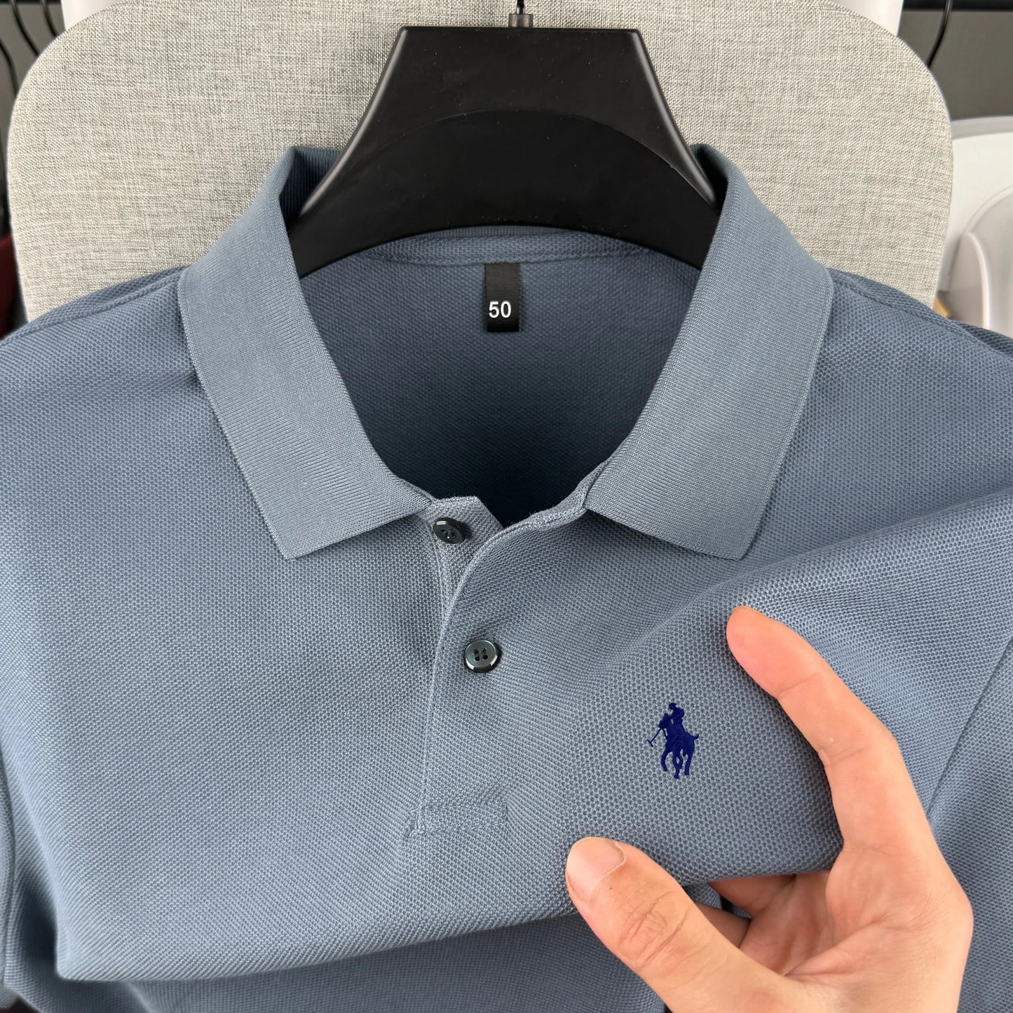 Men's Premium Cotton Polo Shirt