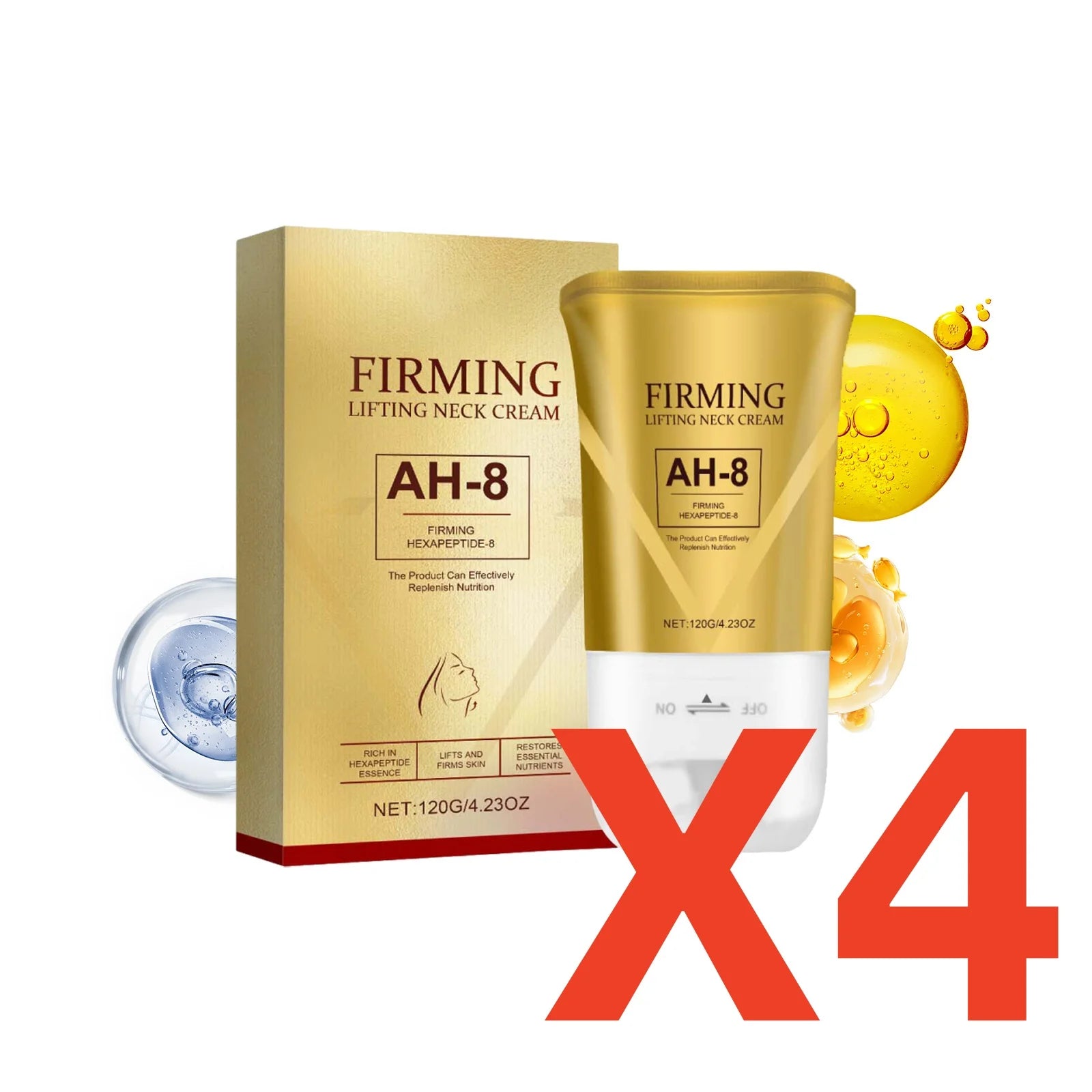 Neck Firming Roller Cream — Firm, Nourish & Remove Wrinkles