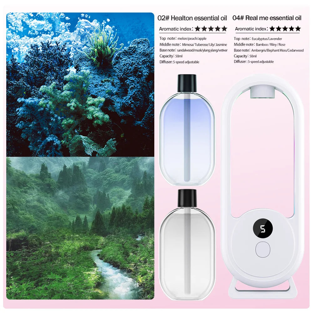 Rechargeable portable aroma diffuser Essential Oil Aromat...