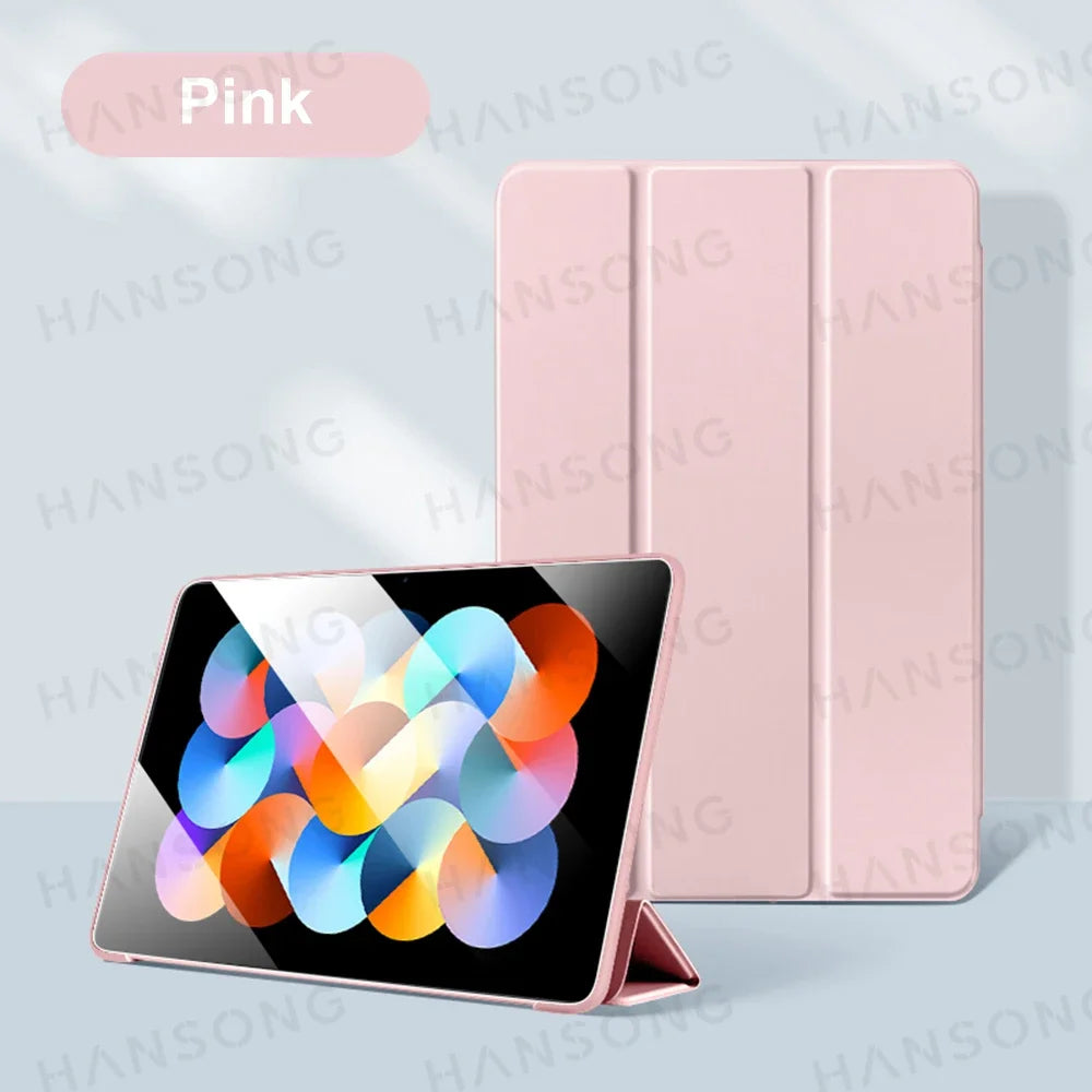 For Xiaomi Redmi Case pro 12.1in 2024 Flip Stand PU Protective Cover For Redmi Pad SE 11in Leather Shell Tablet Protective Case