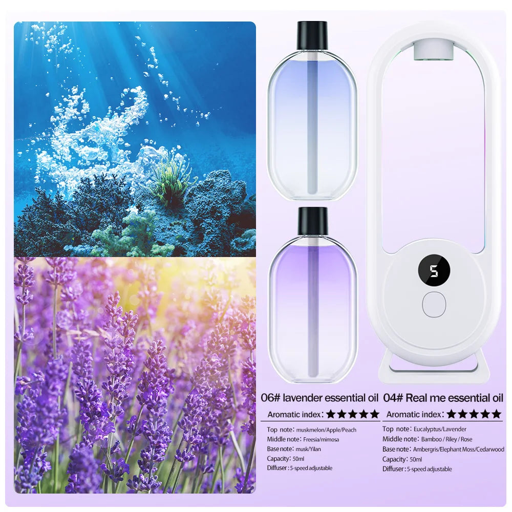 Rechargeable portable aroma diffuser Essential Oil Aromat...