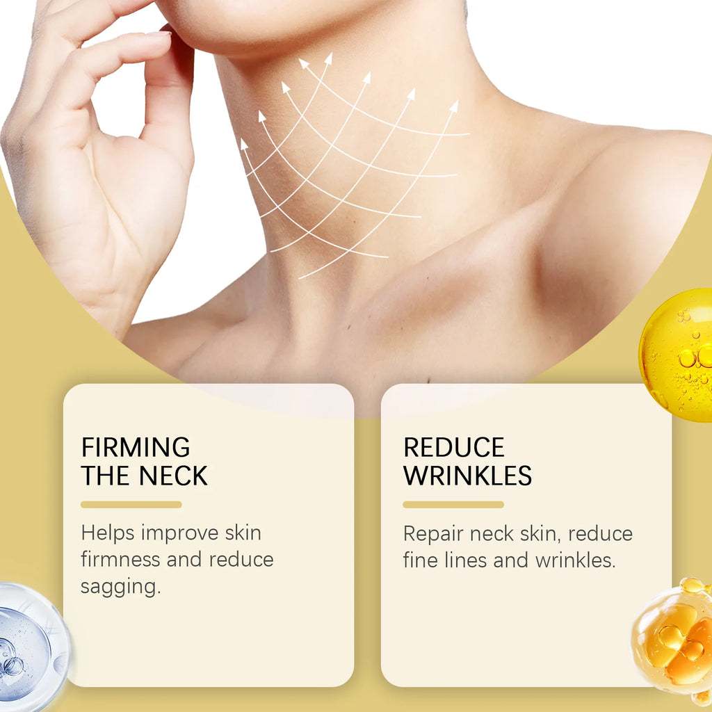 Neck Firming Roller Cream — Firm, Nourish & Remove Wrinkles