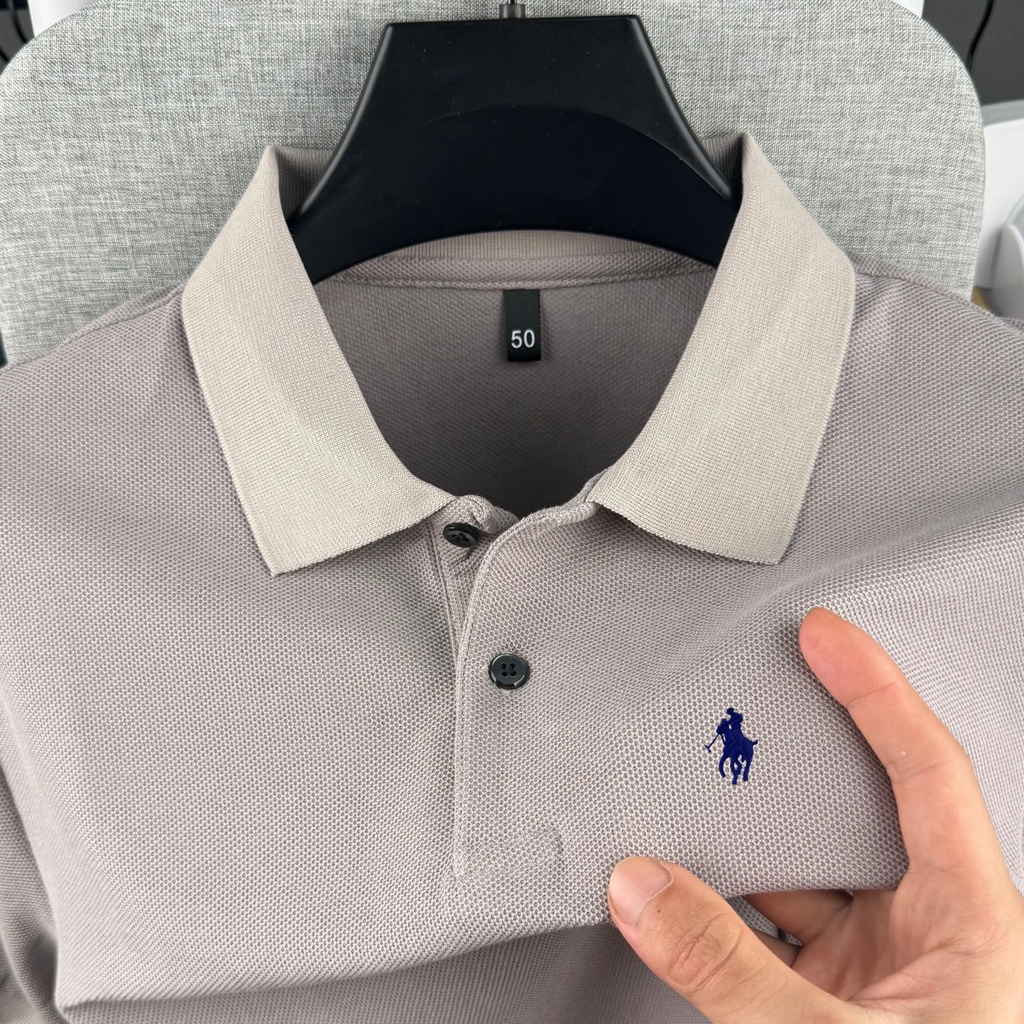 Men's Premium Cotton Polo Shirt