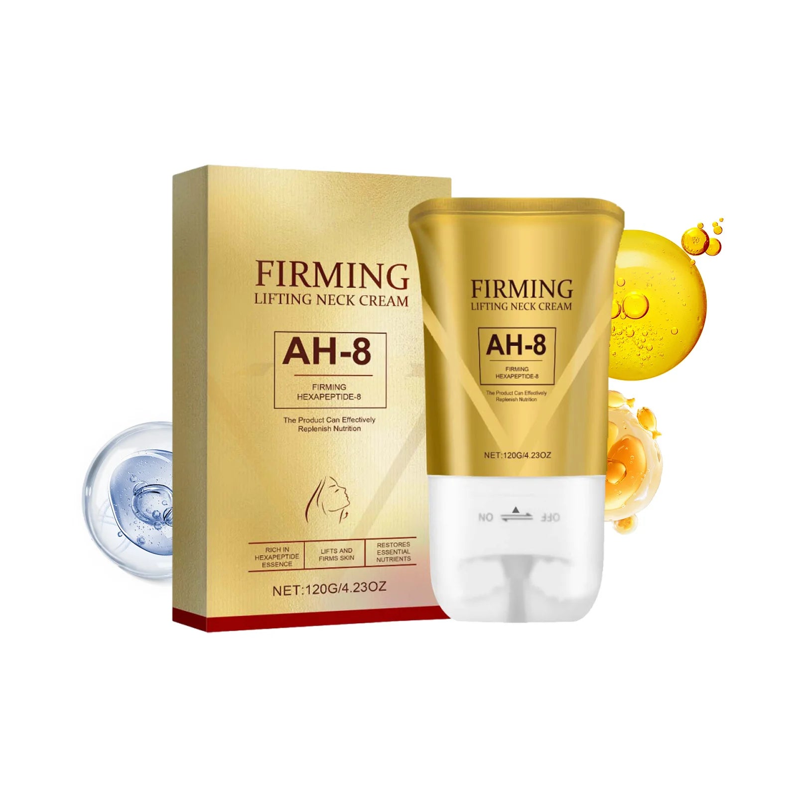 Neck Firming Roller Cream — Firm, Nourish & Remove Wrinkles