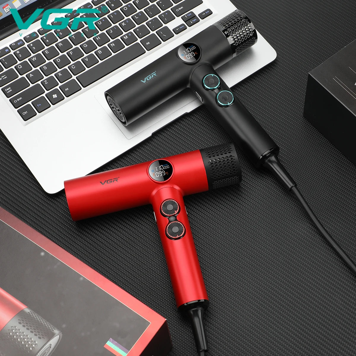 VGR Leafless Hair Dryer Professional Blow Dryer Brushless...
