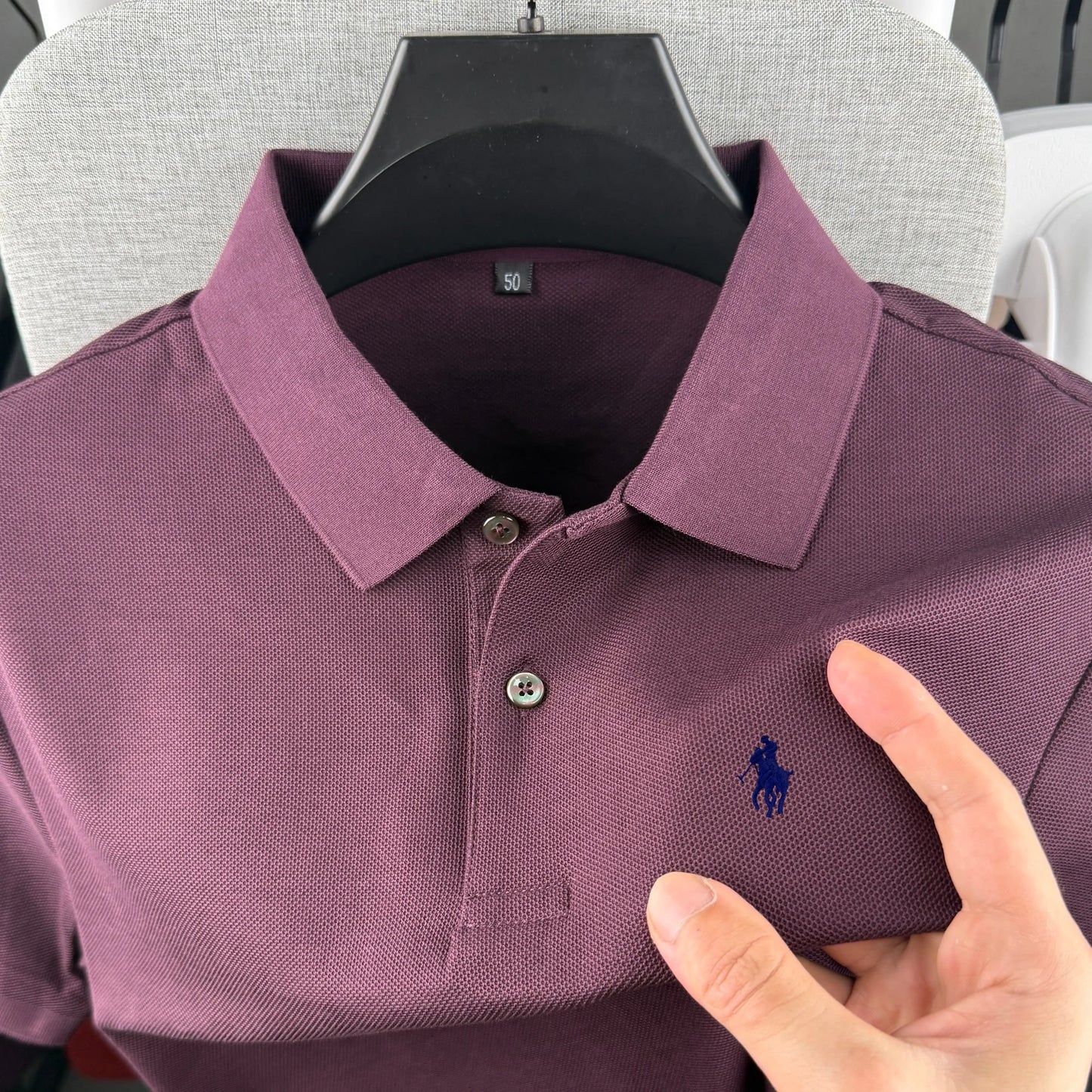 Men's Premium Cotton Polo Shirt