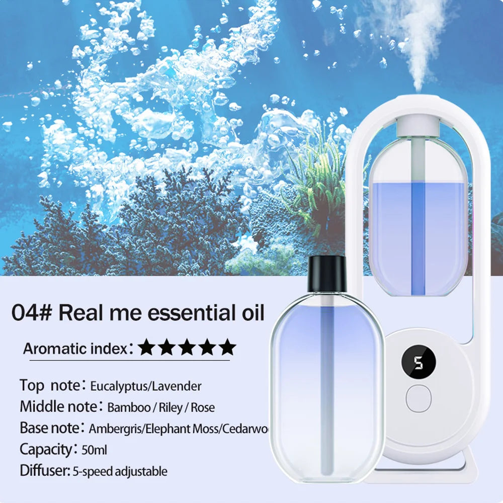 Rechargeable portable aroma diffuser Essential Oil Aromat...