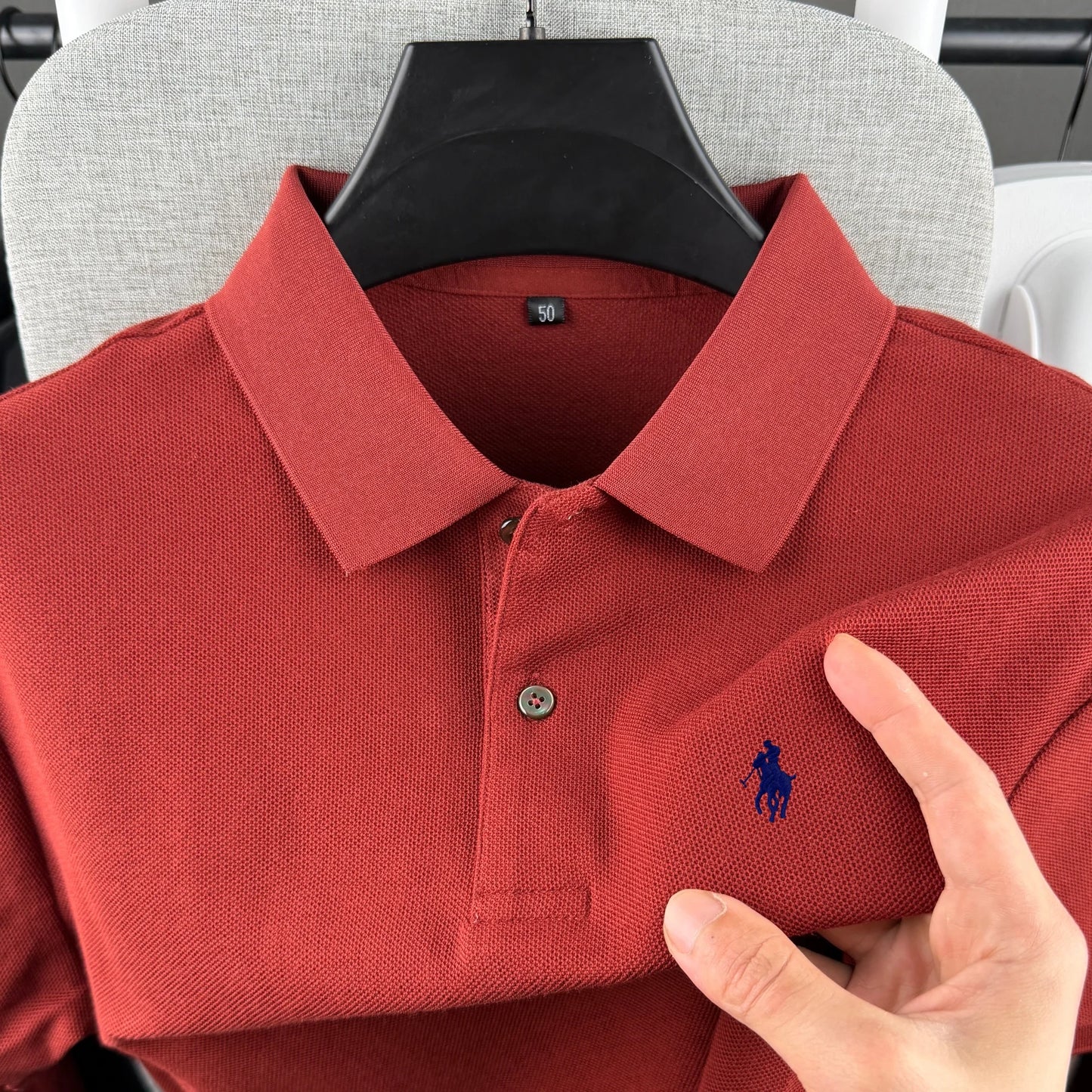 Men's Premium Cotton Polo Shirt