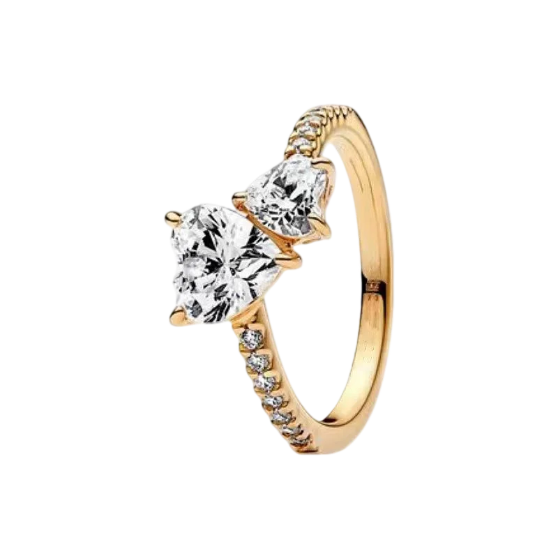 S925 Silver Bow Love Flower Ring Fashionable and High end...