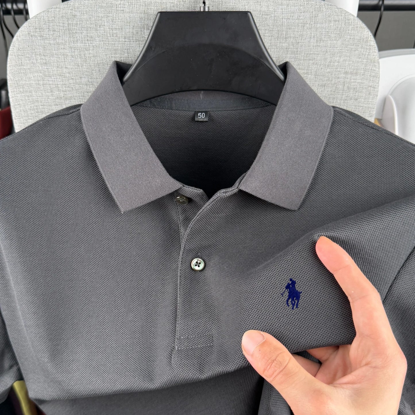 Men's Premium Cotton Polo Shirt