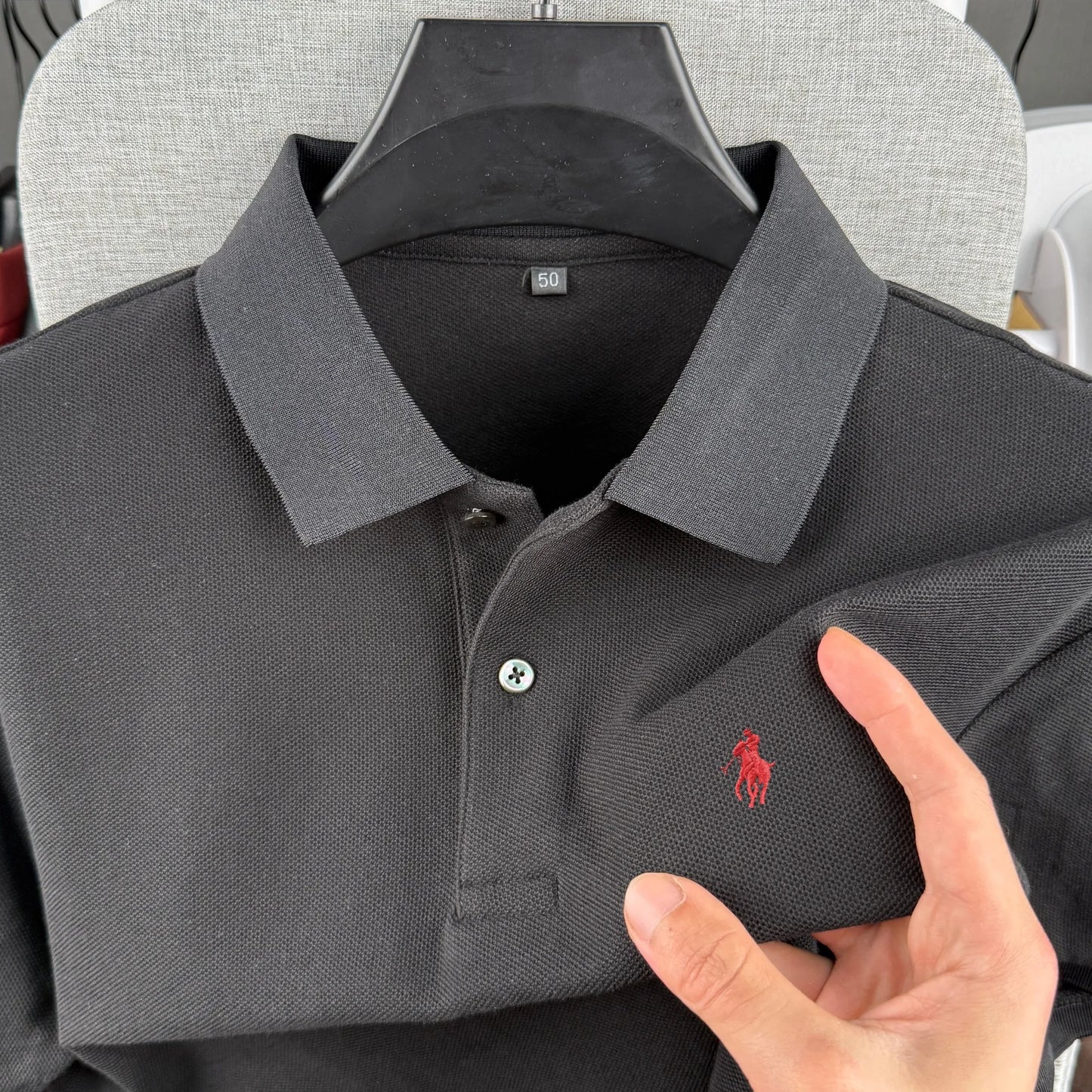 Men's Premium Cotton Polo Shirt