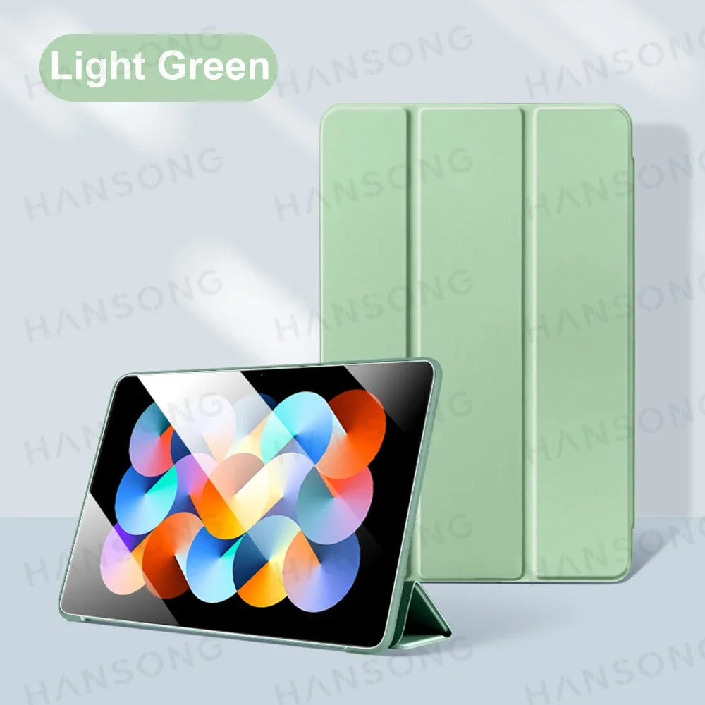 For Xiaomi Redmi Case pro 12.1in 2024 Flip Stand PU Protective Cover For Redmi Pad SE 11in Leather Shell Tablet Protective Case