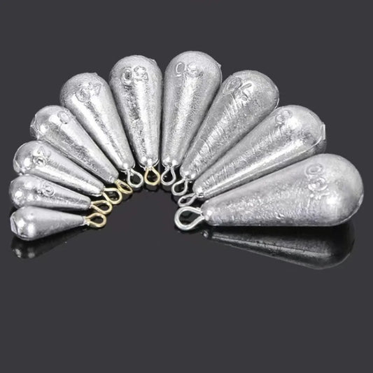 Teardrop Fishing Weights Sinkers Kit