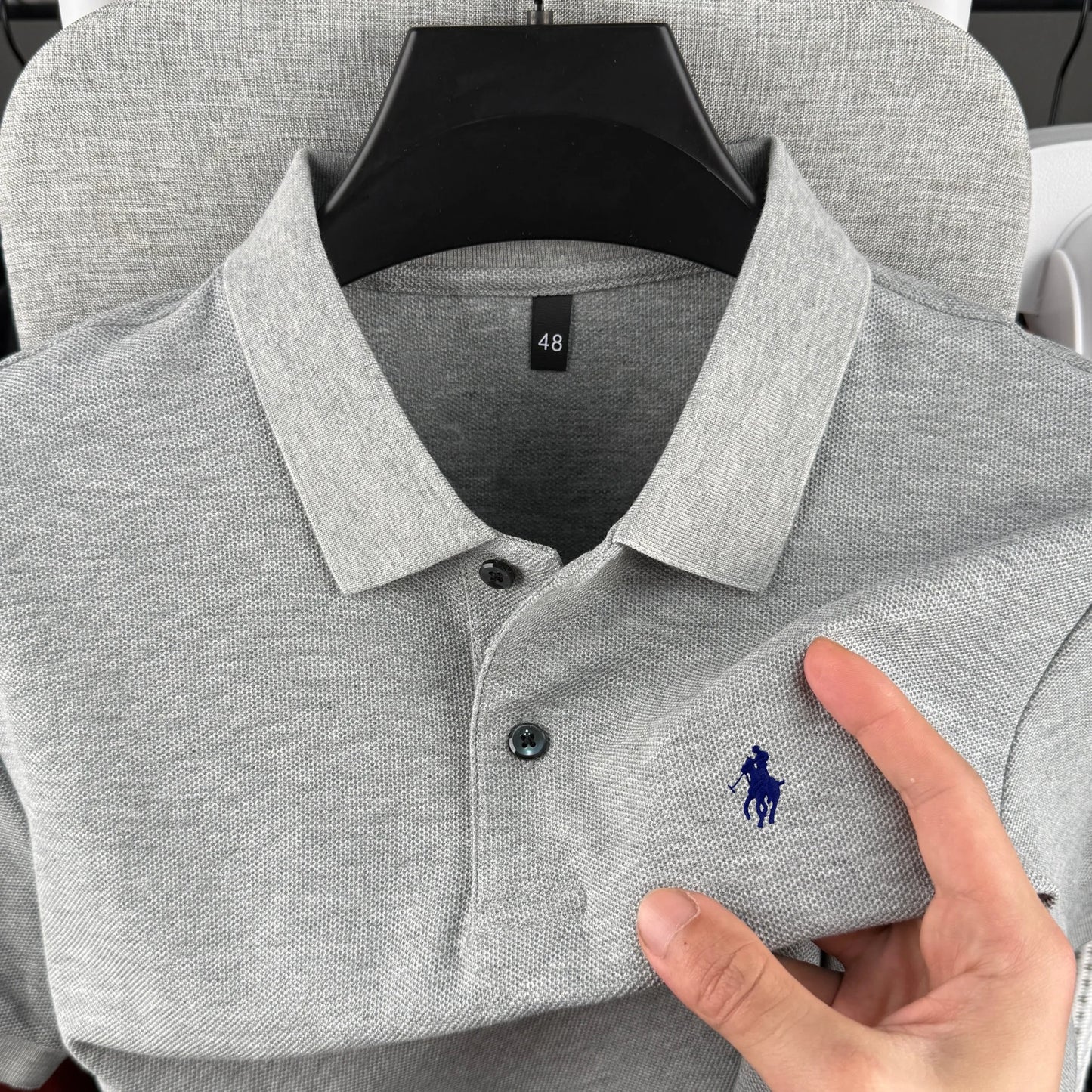 Men's Premium Cotton Polo Shirt