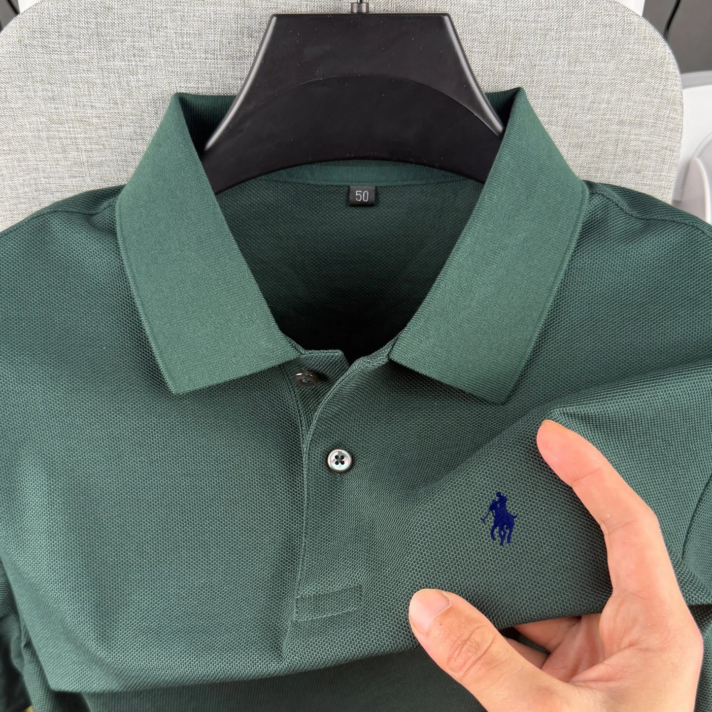 Men's Premium Cotton Polo Shirt