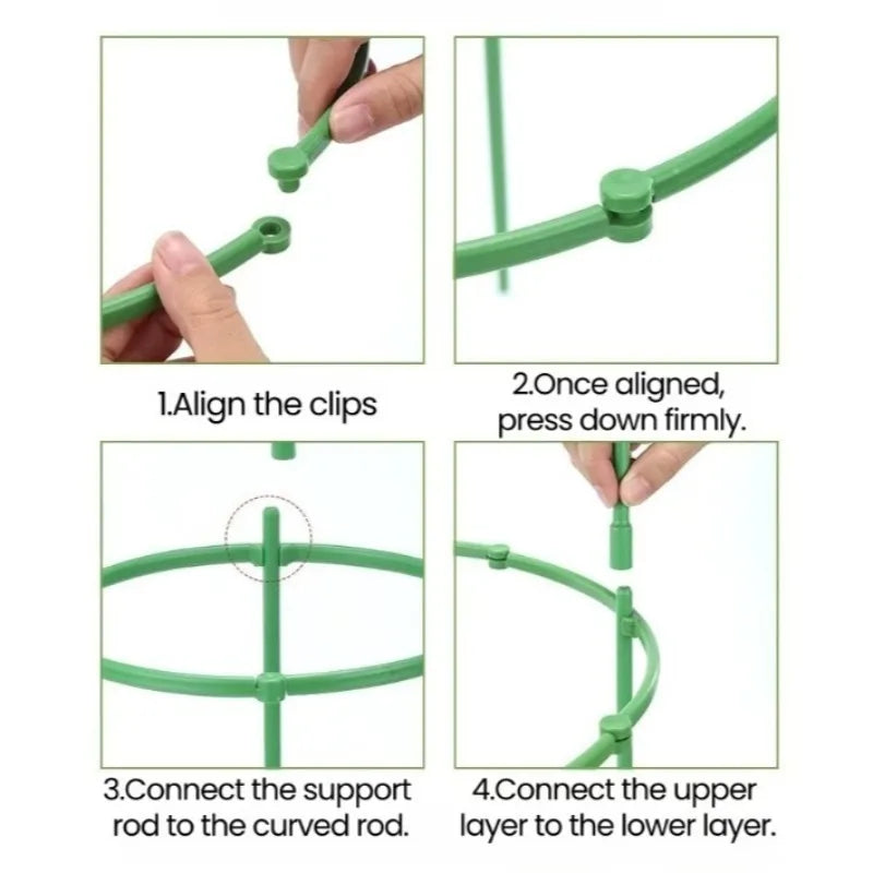 Round Plant Support Rings Set