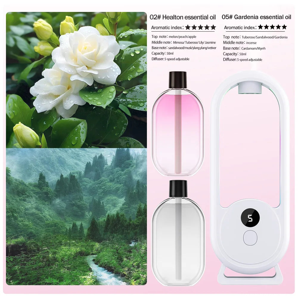Rechargeable portable aroma diffuser Essential Oil Aromat...