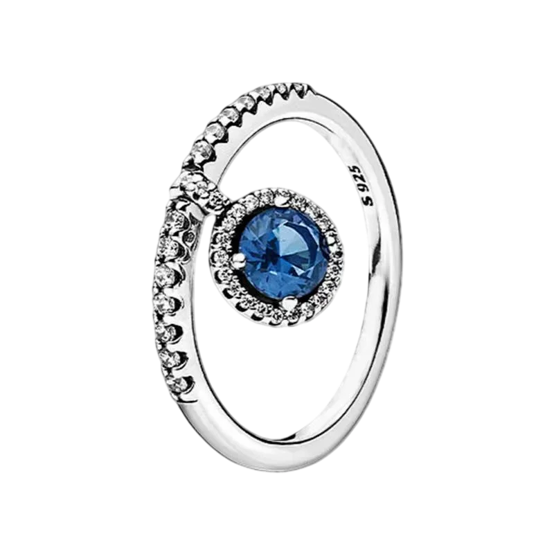 S925 Silver Bow Love Flower Ring Fashionable and High end...