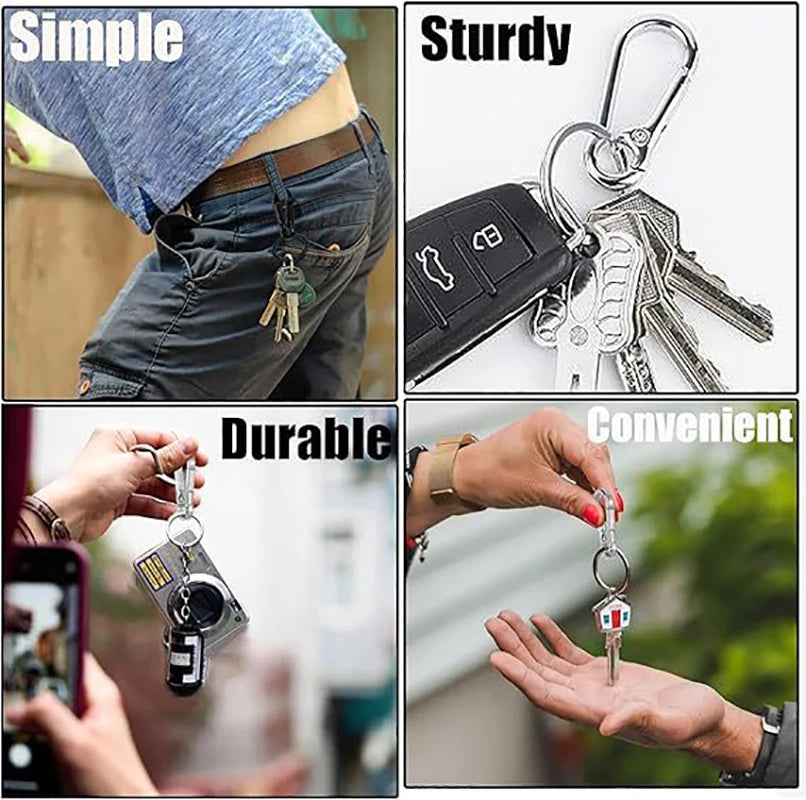 Stainless Steel S-Hooks (10-Pack)