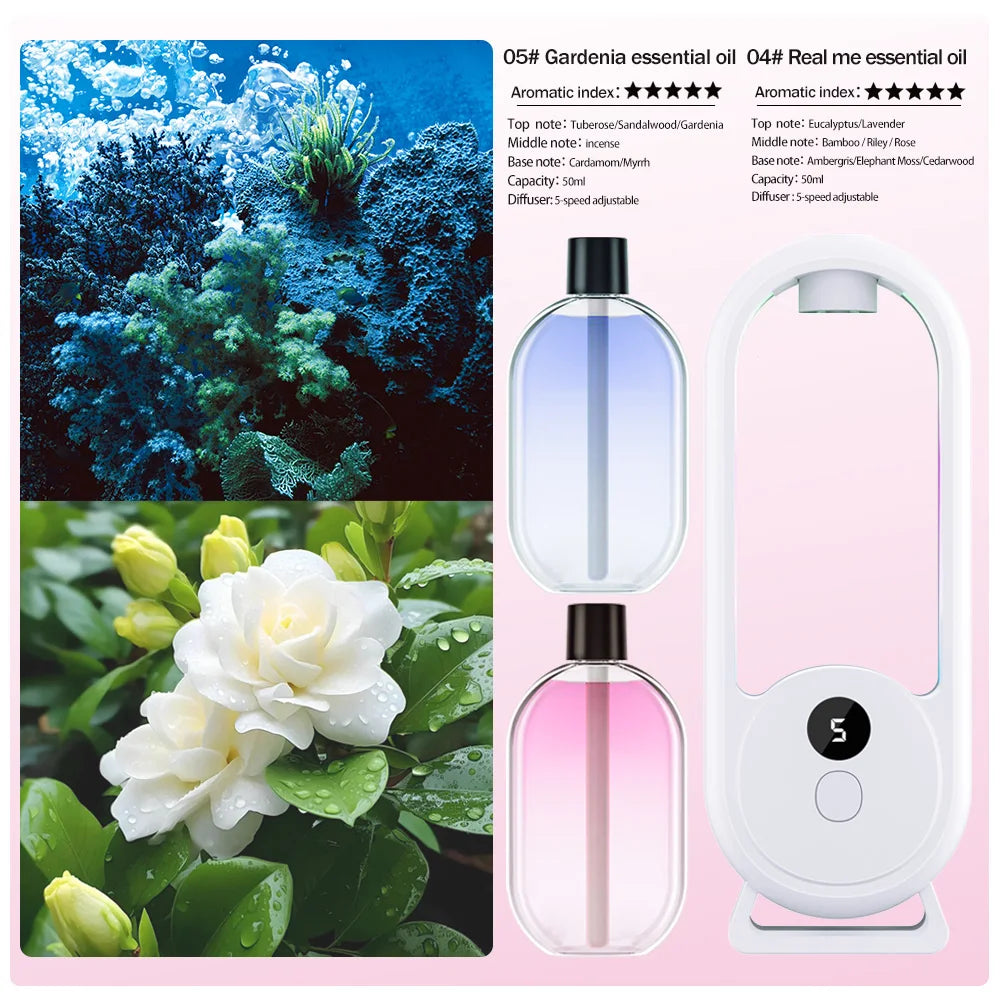 Rechargeable portable aroma diffuser Essential Oil Aromat...