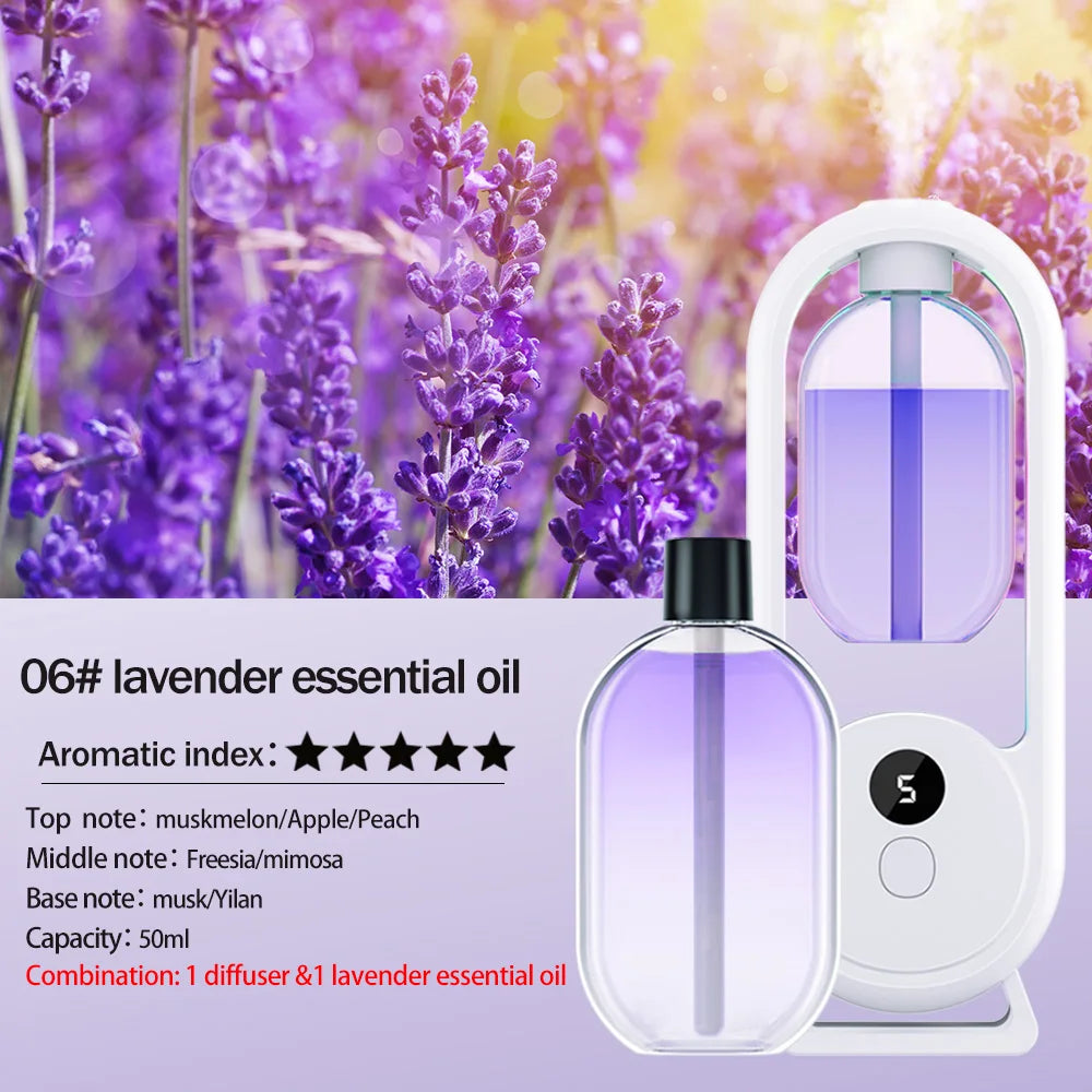 Rechargeable portable aroma diffuser Essential Oil Aromat...